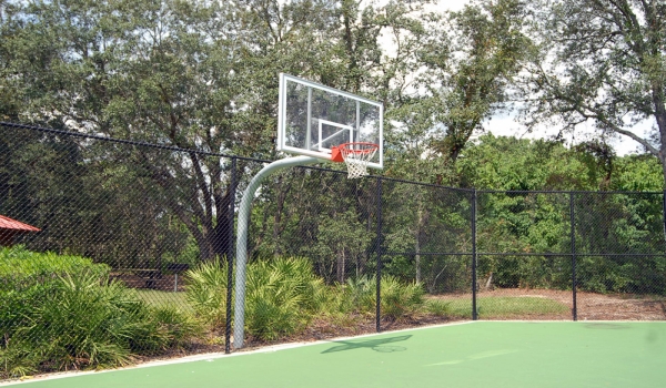 Gated Community Basketball Court