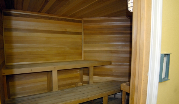 Gated Community Club house sauna